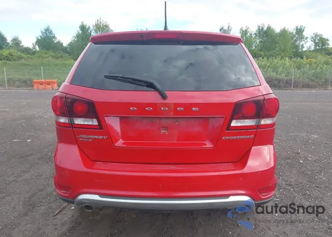 2017 Dodge Journey Crossroad Plus Awd from USA, damaged, VIN 3C4PDDGG4HT512923